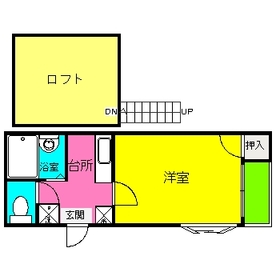 サンシティ博多 206号室 間取り