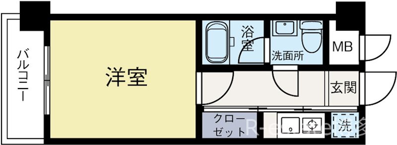 エステートモア白金2 311号室 間取り