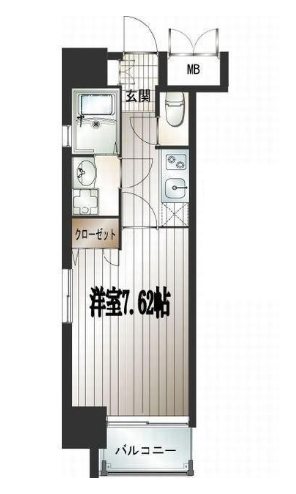 レスプリメゾンデリス 303号室 間取り