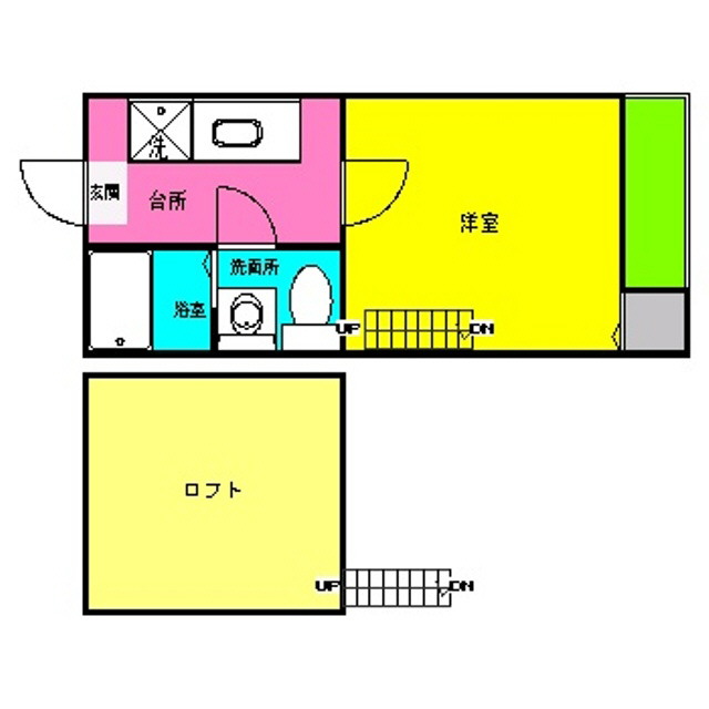 Ｍａｒｒｙ住吉 203号室 間取り