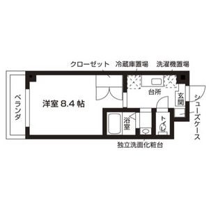 ミラベル博多 905号室 間取り