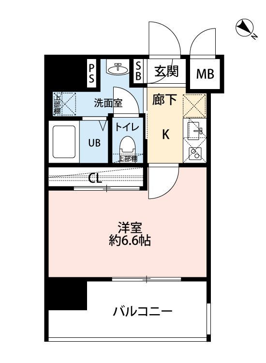 ザクォータニティバイサヴォイ 803号室 間取り