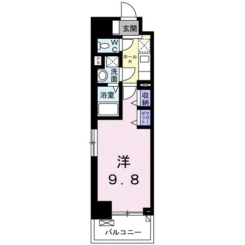 ＦＬレジデンス１ 806号室 間取り