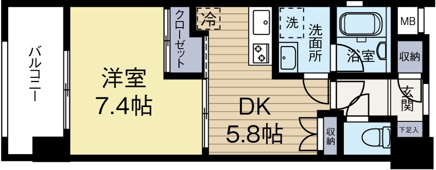 アーバントップ　アネックス　 212号室 間取り