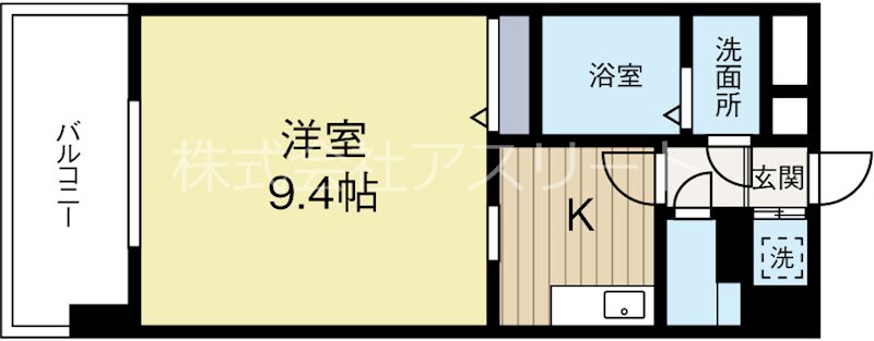 SEALS 208号室 間取り