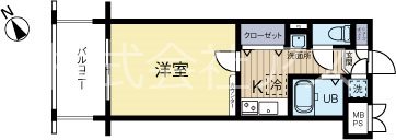 エンクレスト福岡 907号室 間取り
