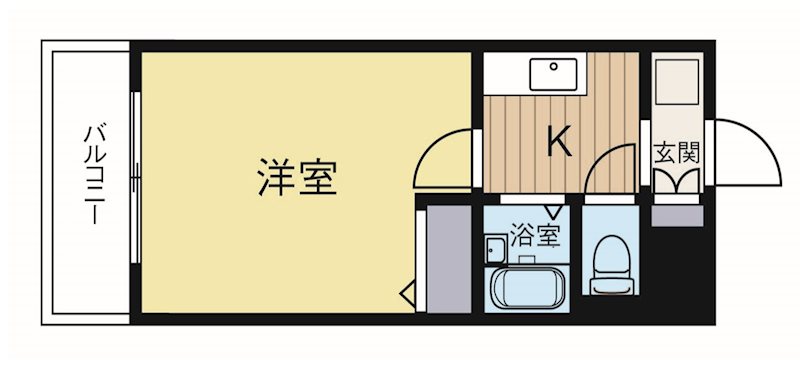 ラフォーレ博多駅前 305号室 間取り