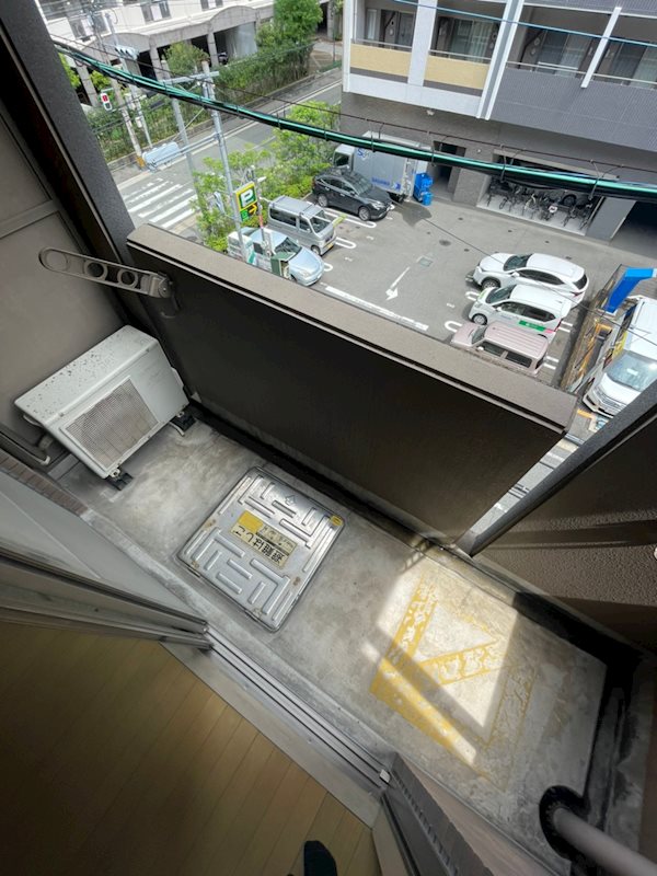 アクタス博多駅前 ベランダ