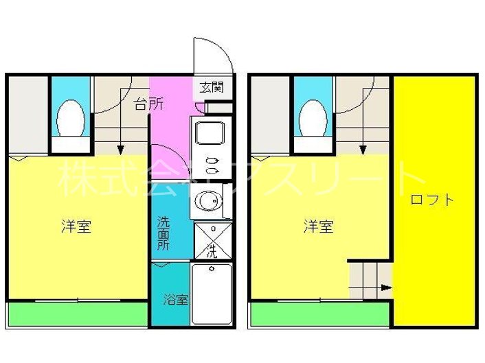 コンフォートハウス博多 203号室 間取り