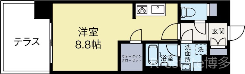 LANDIC O2239 間取り図