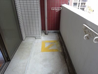 エンクレスト博多2 ベランダ