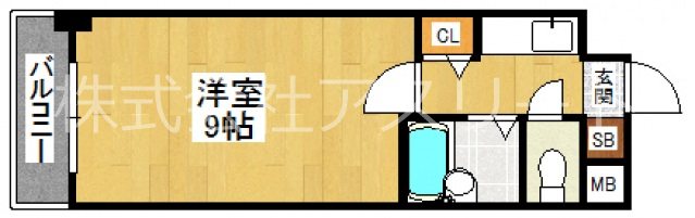 リヴァーオンステイツ 402号室 間取り