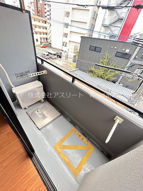 リヴァーオンステイツ ベランダ
