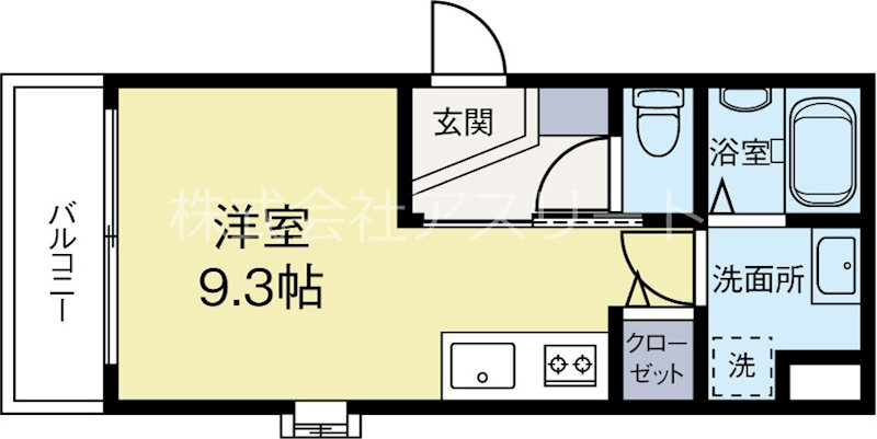 箱崎1丁目新築AP 202号室 間取り