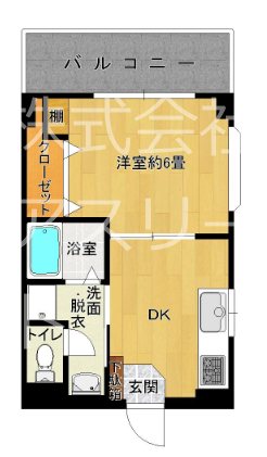 プレミール21 401号室 間取り