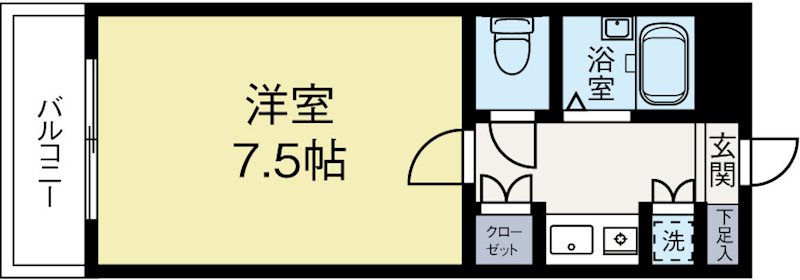 グランドステイタス橋本 803号室 間取り