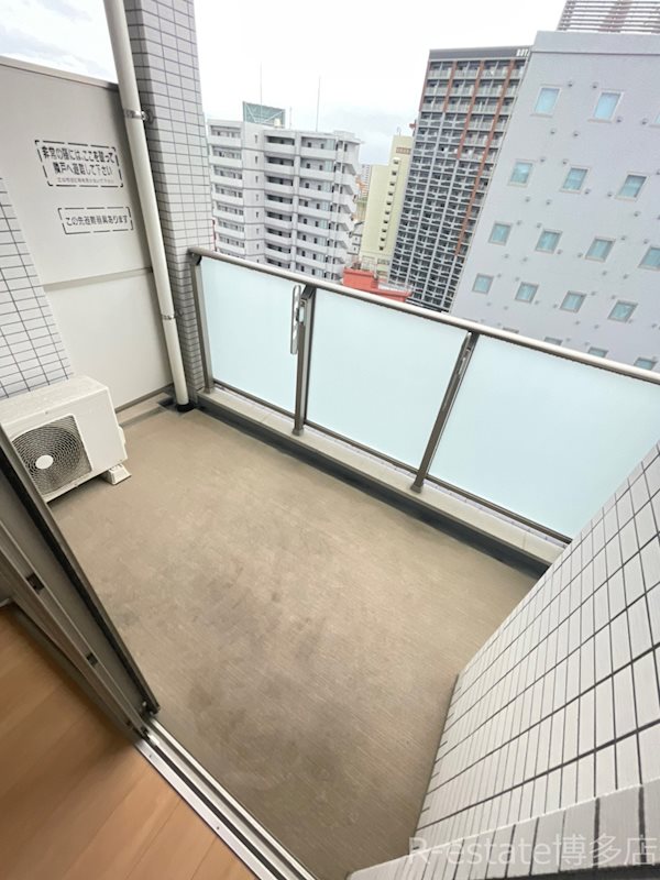 コモテリア渡辺通 ベランダ