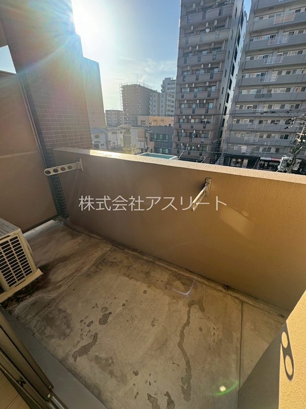 ネクスピア箱崎 ベランダ