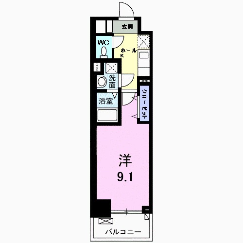 ＦＬレジデンス１ 704号室 間取り