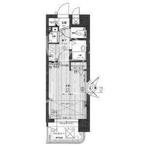 ライオンズマンション平尾第２ 407号室 間取り