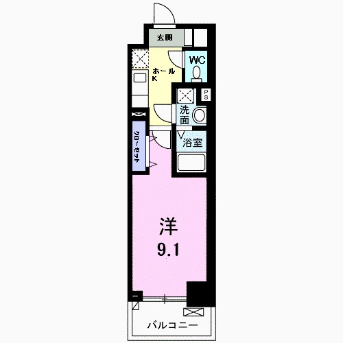 ＦＬレジデンス１ 903号室 間取り
