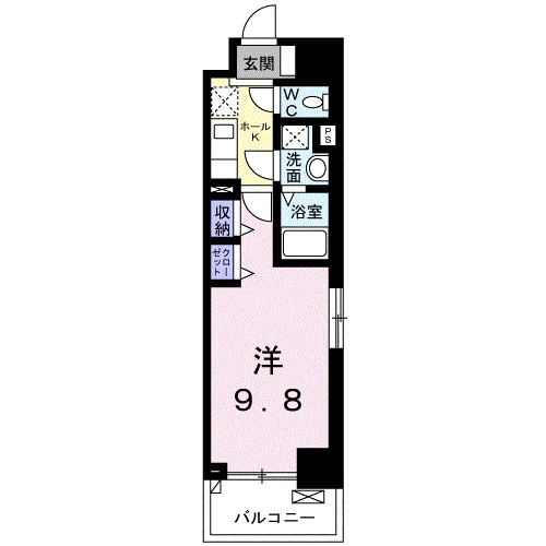 ＦＬレジデンス１ 801号室 間取り