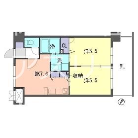 S-FORT福岡東 803号室 間取り