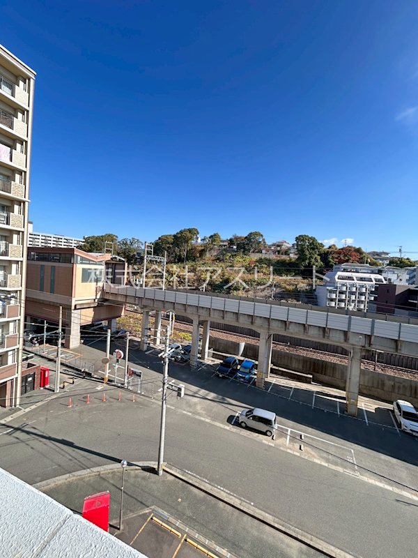 No87　マリアージュステーション ベランダ