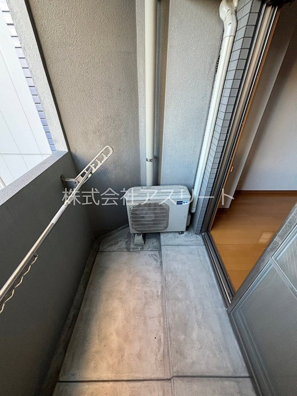 ピュアドーム箱崎アートリア ベランダ