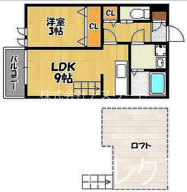 クレオ箱崎伍番館 203号室 間取り