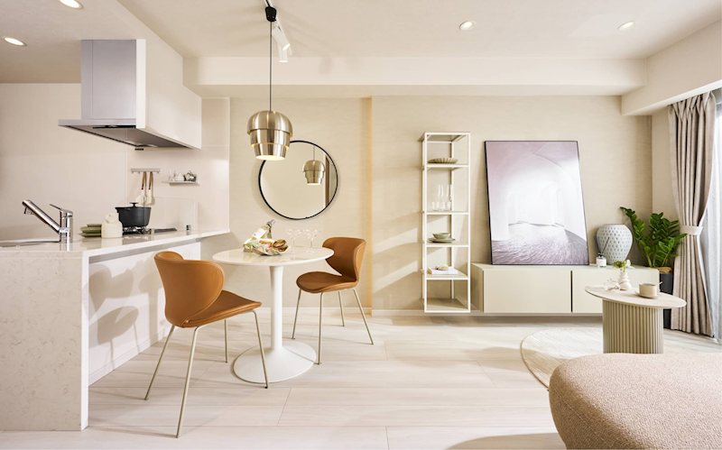 グランフォーレプライム千早 リビング