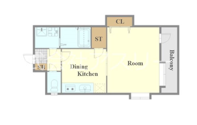ルロシャンテール 701号室 間取り