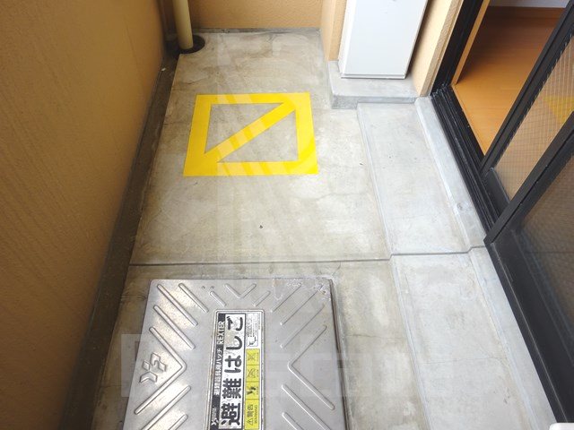 ピュアドームベイサイド博多 ベランダ