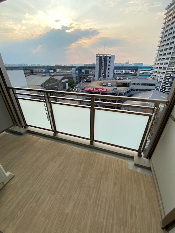 アルファシオフリード ベランダ