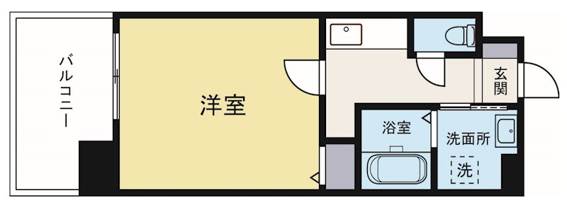 サヴォイソリディティ 403号室 間取り