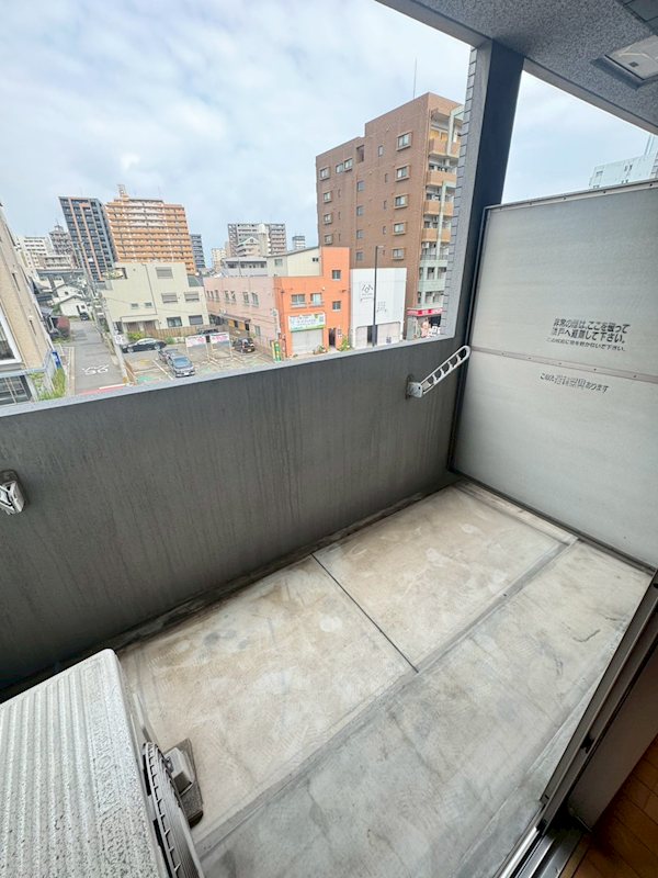 ピュアドームエタージュ箱崎 ベランダ