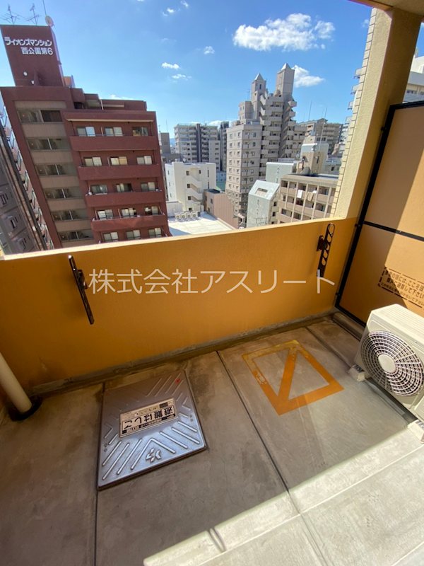 ピュアドームヴィサージュ西公園 ベランダ