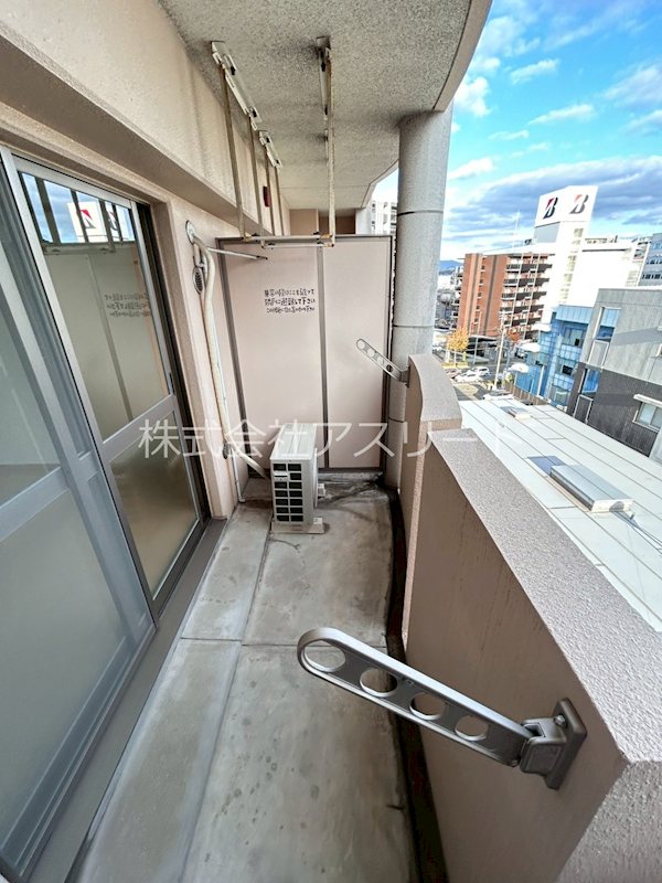 リバーサイド東比恵 ベランダ