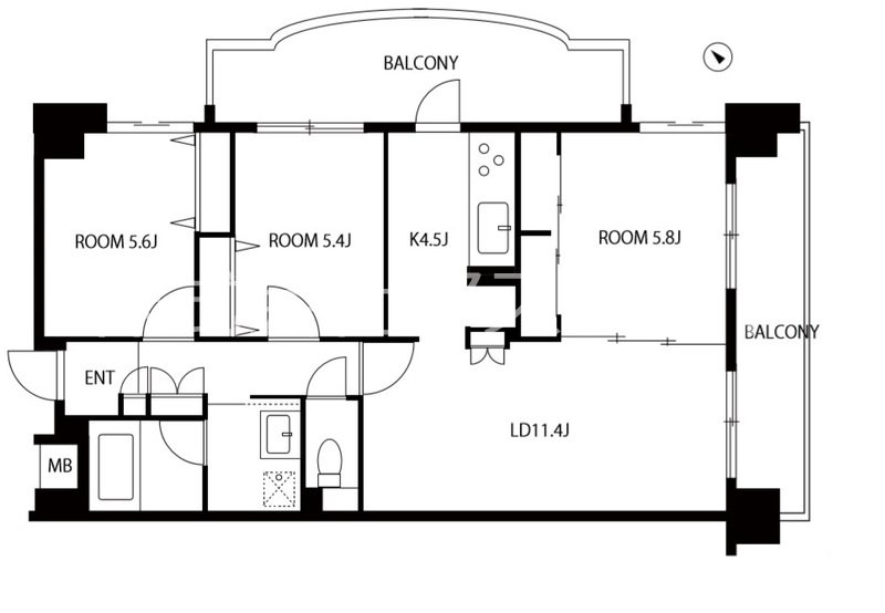 沙都和ビル 1201号室 間取り