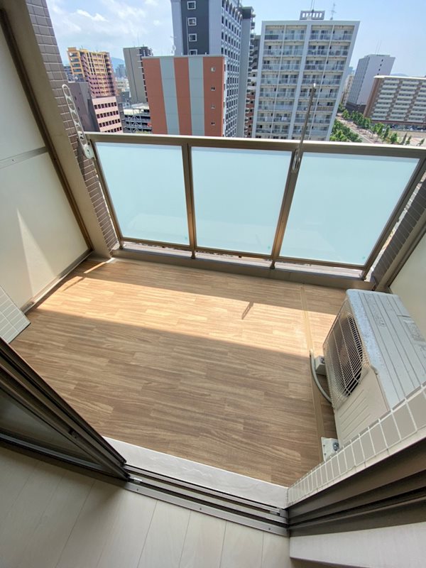 ラファセアリービオ博多 ベランダ