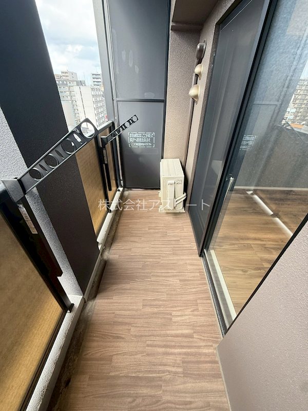 ラフィーネ箱崎駅前 ベランダ