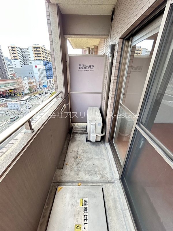 アクアシティ博多 ベランダ