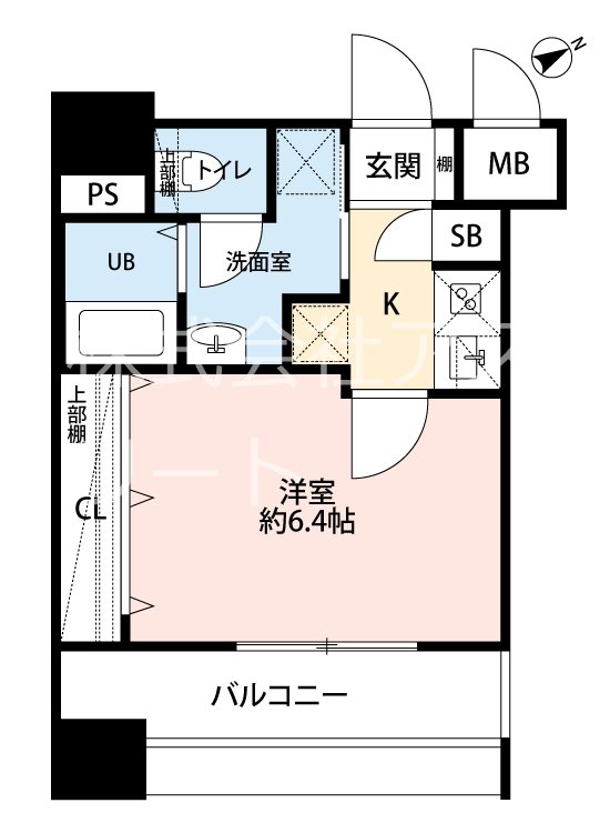 ラメゾンドサヴォイ 904号室 間取り