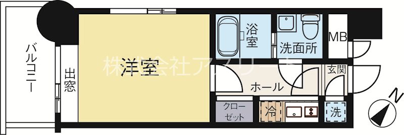 エステートモア高宮ペール 901号室 間取り