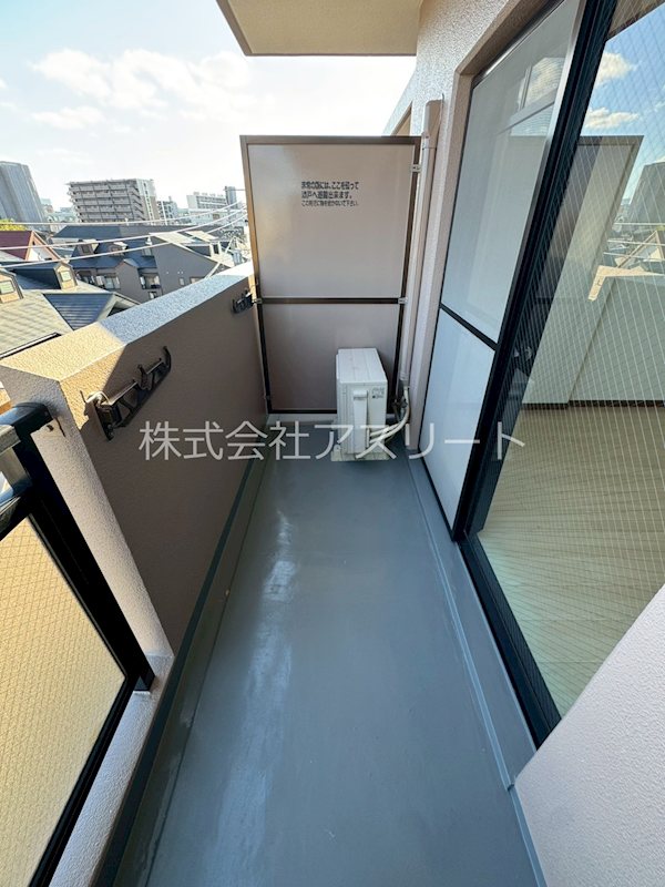 クラージュ吉塚 ベランダ