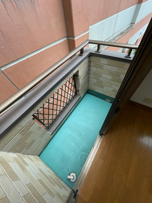 コートアウローラ ベランダ