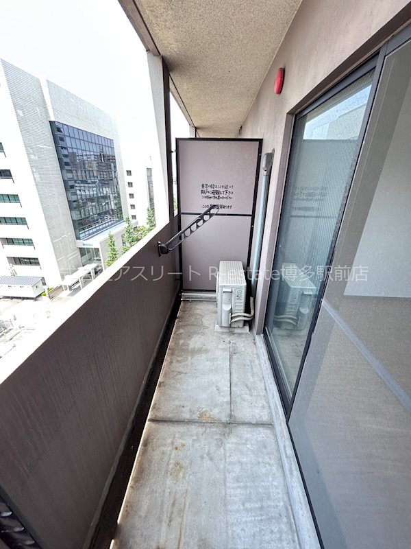 ピュアドームエクセル博多 ベランダ