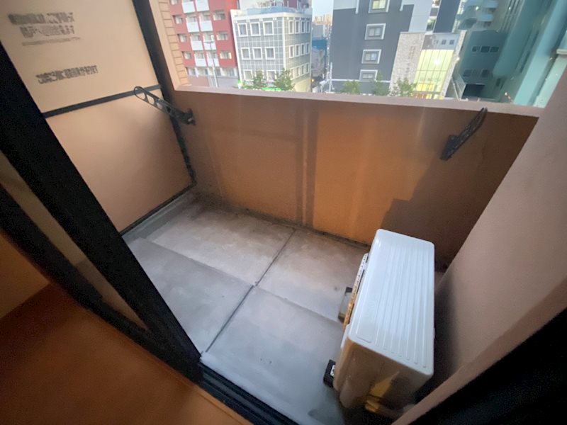 ピュアドームエスパリエ博多 ベランダ