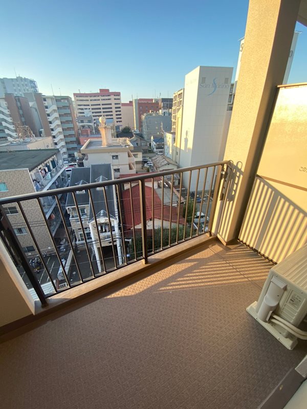 ラフィネス博多リバーステージ ベランダ