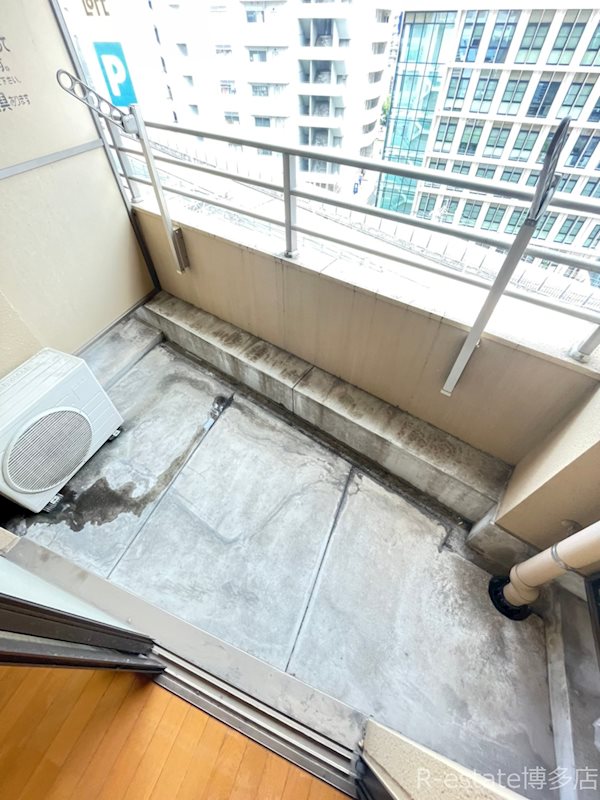 ラセット天神 ベランダ